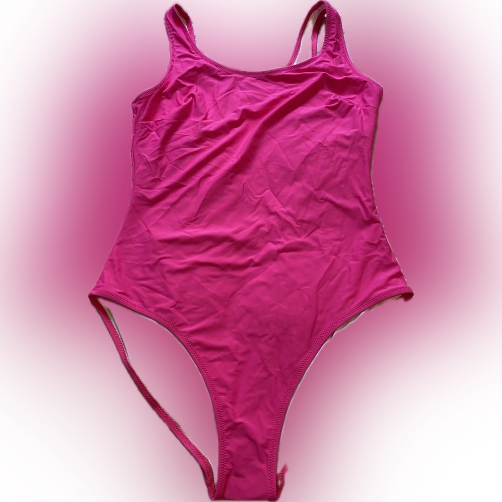 New Pink One piece Swimsuit